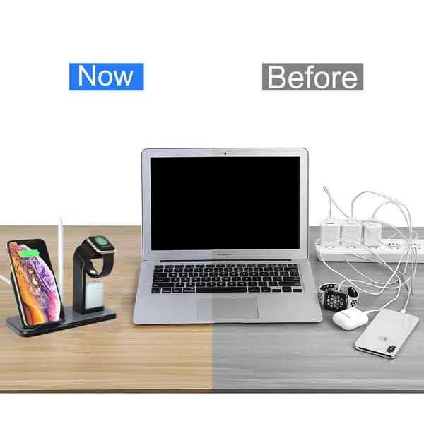 Qi 10W Fast Phone Wireless Charging Stand DailySale