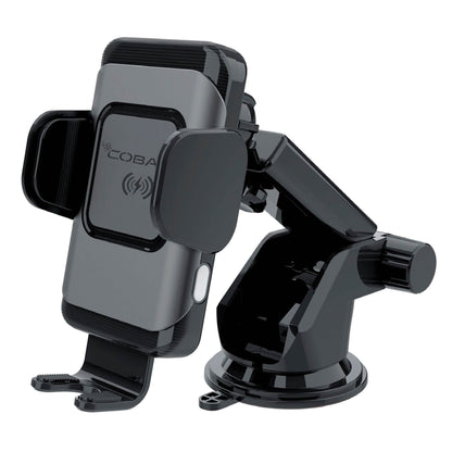 QI Certified Wireless Charging Windshield Dash Cradle Mount 10W with Auto Sensor Grips DailySale