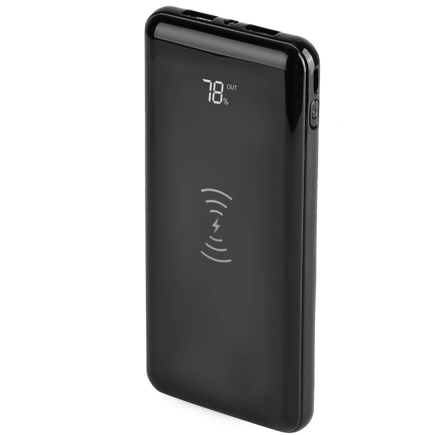 Qi Wireless Charging Station 10000mAh Power Bank DailySale