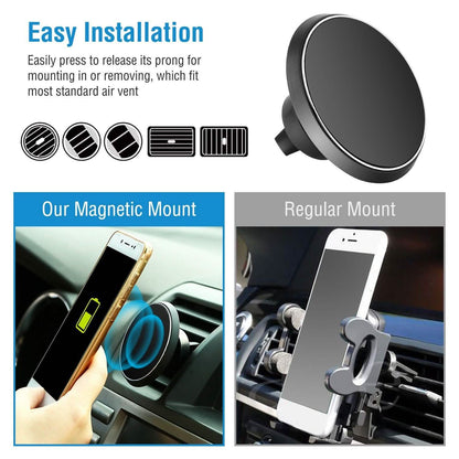 Qi Wireless Magnetic Car Charger DailySale