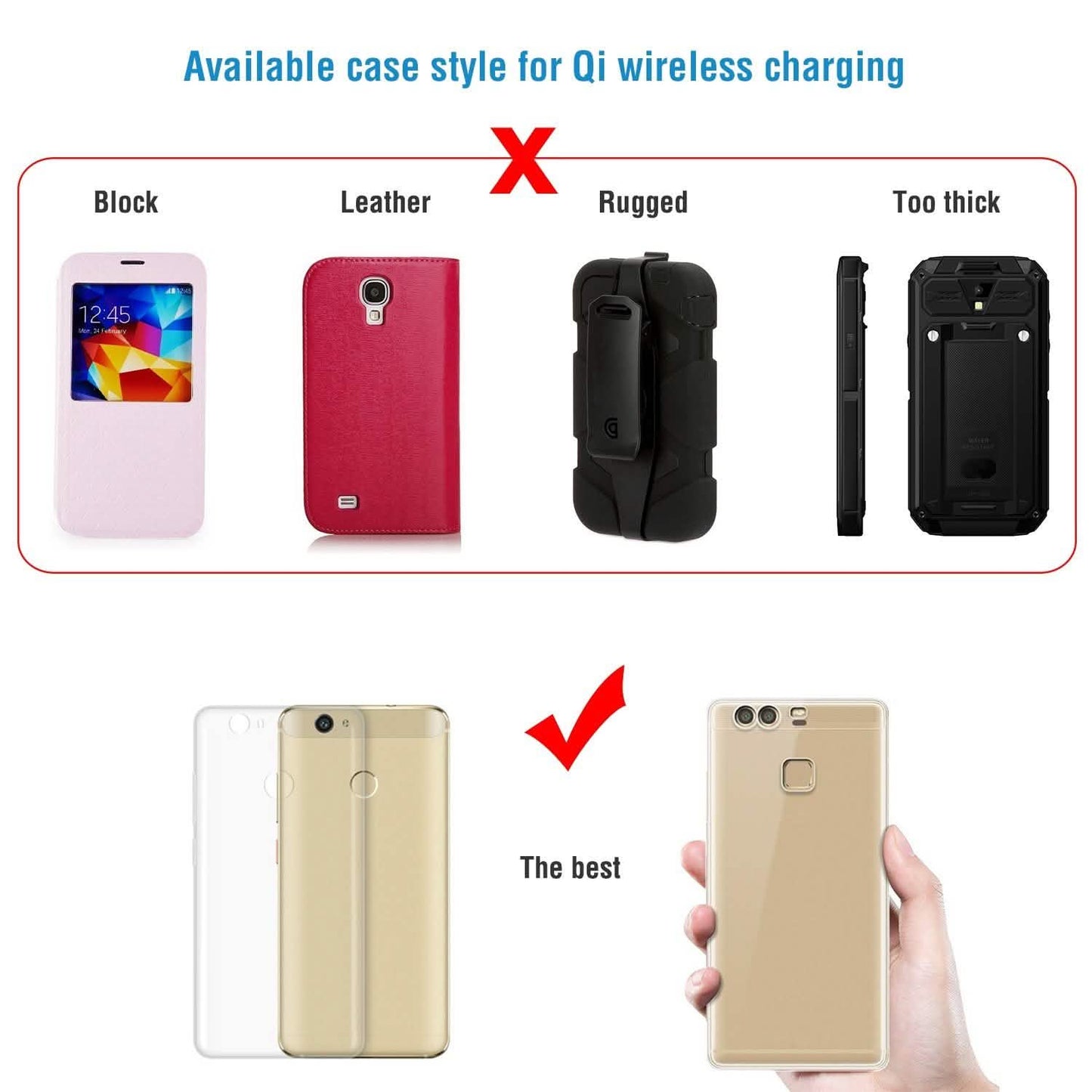 Qi Wireless Magnetic Car Charger DailySale