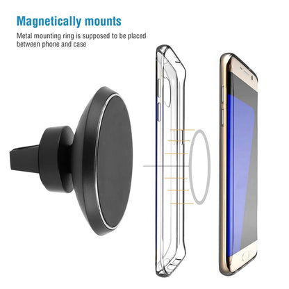 Qi Wireless Magnetic Car Charger DailySale