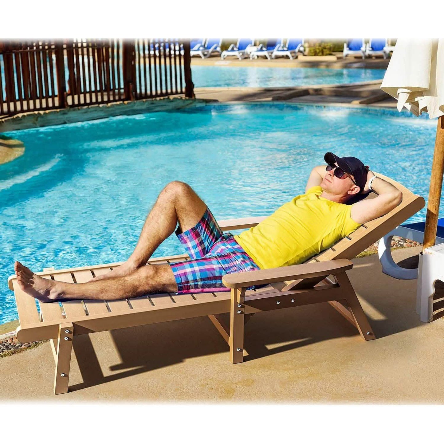 QOMOTOP Chaise Lounge Outdoor DailySale