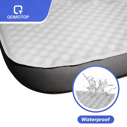 QOMOTOP Ultra Thick Self-Inflating Camping Mattress DailySale