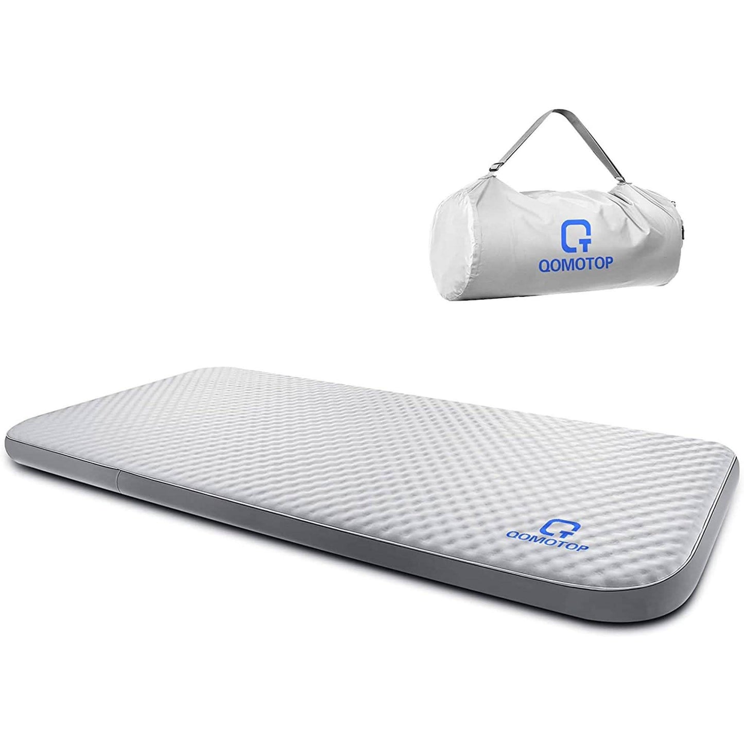 QOMOTOP Ultra Thick Self-Inflating Camping Mattress DailySale
