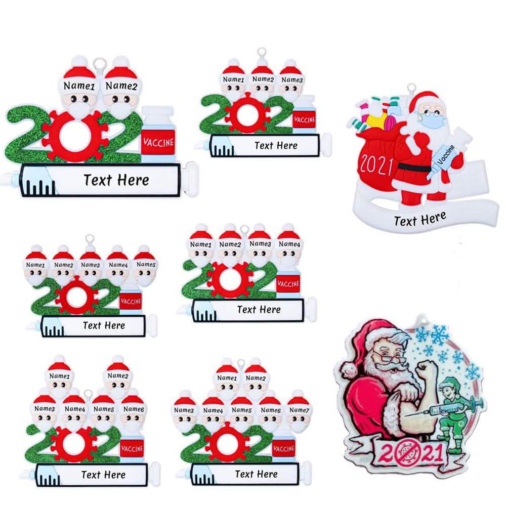 Quarantine Special Family Christmas Ornaments Personalized Gifts DailySale