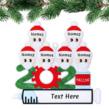 Quarantine Special Family Christmas Ornaments Personalized Gifts DailySale