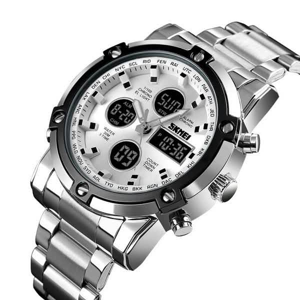 Quartz Men's Digital Clock Fashion Watch Relogio Masculino 1389 DailySale