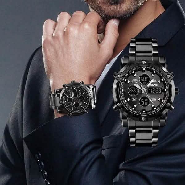 Quartz Men's Digital Clock Fashion Watch Relogio Masculino 1389 DailySale