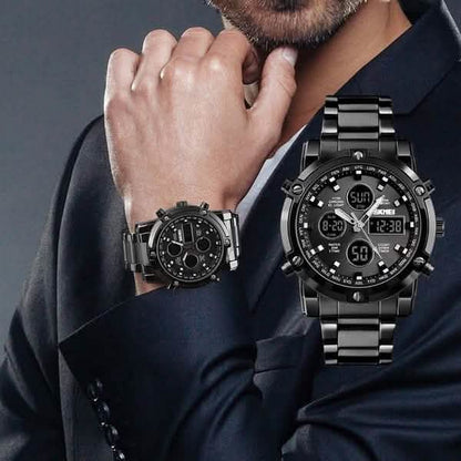Quartz Men's Digital Clock Fashion Watch Relogio Masculino 1389 DailySale