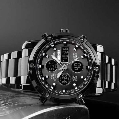 Quartz Men's Digital Clock Fashion Watch Relogio Masculino 1389 DailySale