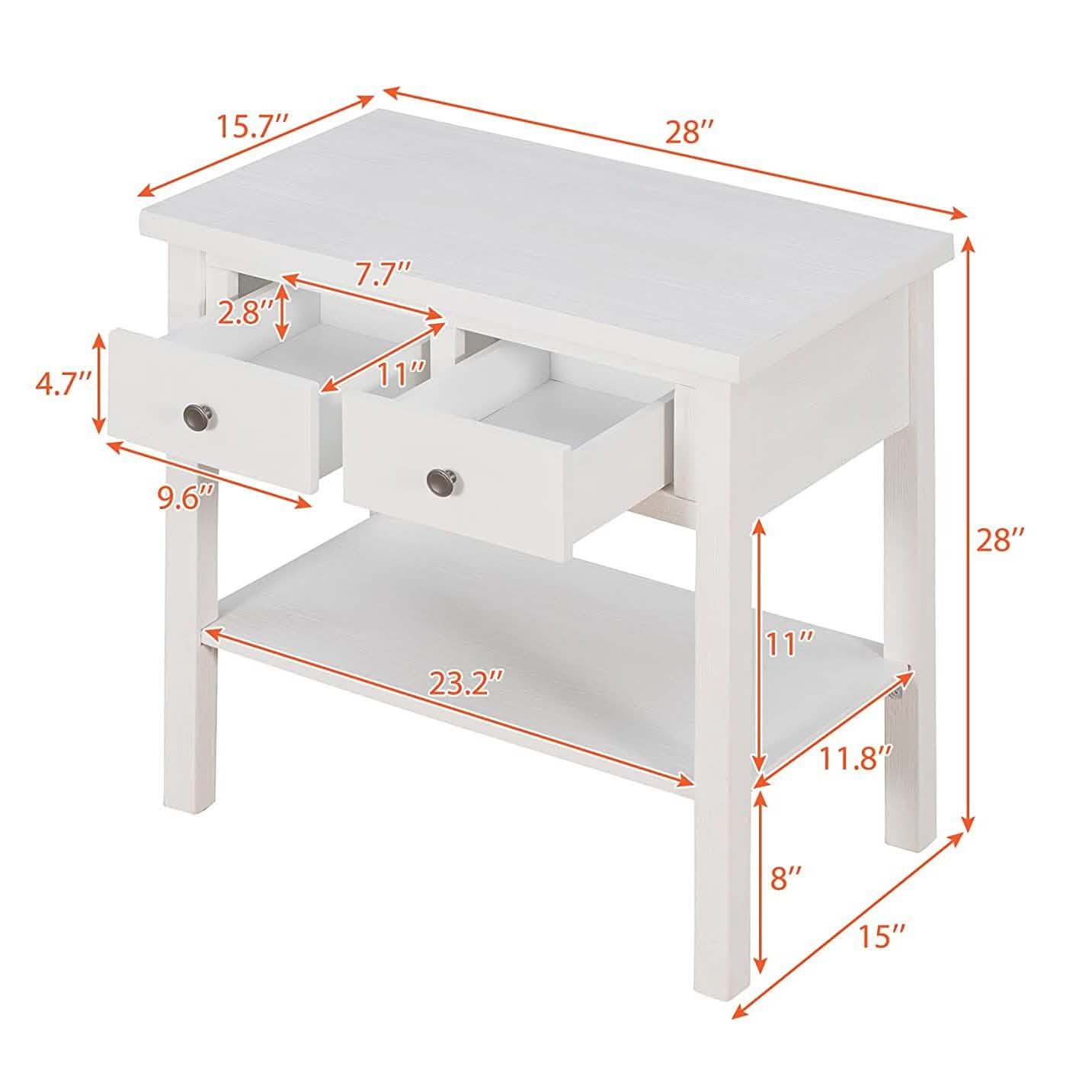 Queen Size Canopy Bed with 2 Nightstands DailySale