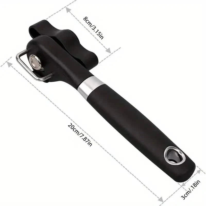 Quick And Easy Stainless Steel Can Opener - Multifunctional Kitchen Gadget DailySale