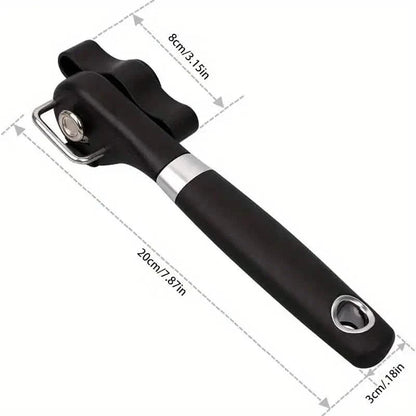 Quick And Easy Stainless Steel Can Opener - Multifunctional Kitchen Gadget DailySale