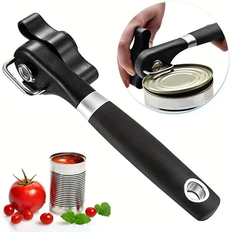 Quick And Easy Stainless Steel Can Opener - Multifunctional Kitchen Gadget DailySale
