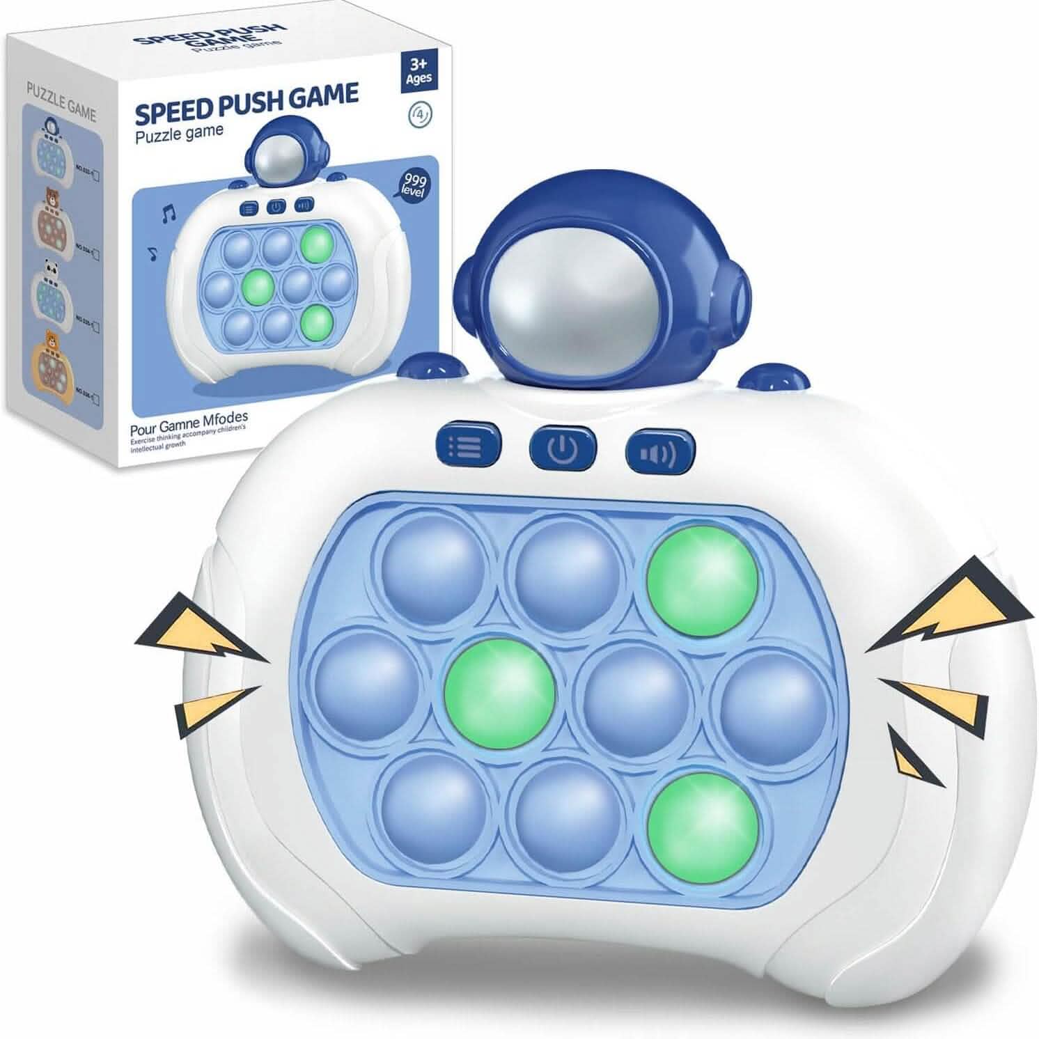Quick Push Pop Game-it Fidget Toys Pro for Kids and Adults DailySale