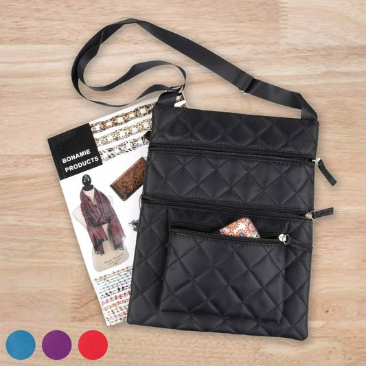 Quilted Crossbody Bag - Assorted Colors DailySale
