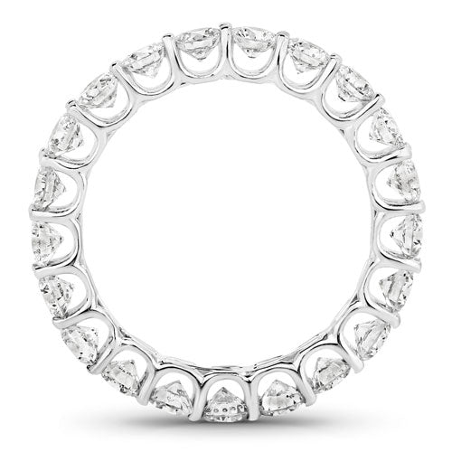 2.52 Carat Genuine Lab Grown Diamond 14K White Gold Ring Bids.com