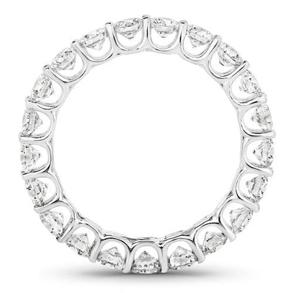 2.52 Carat Genuine Lab Grown Diamond 14K White Gold Ring Bids.com