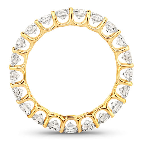 2.52 Carat Genuine Lab Grown Diamond 14K Yellow Gold Ring Bids.com