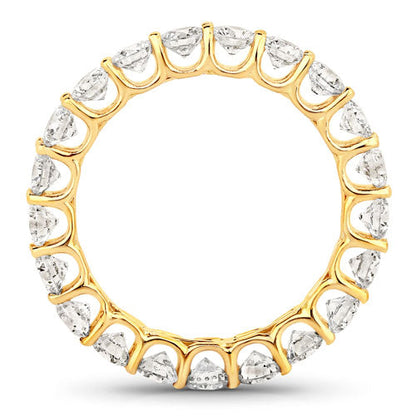 2.52 Carat Genuine Lab Grown Diamond 14K Yellow Gold Ring Bids.com