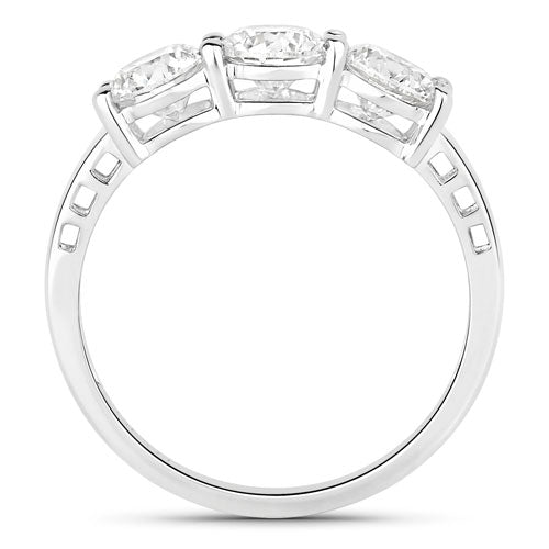 1.50 Carat Genuine Lab Grown Diamond 14K White Gold Ring Bids.com