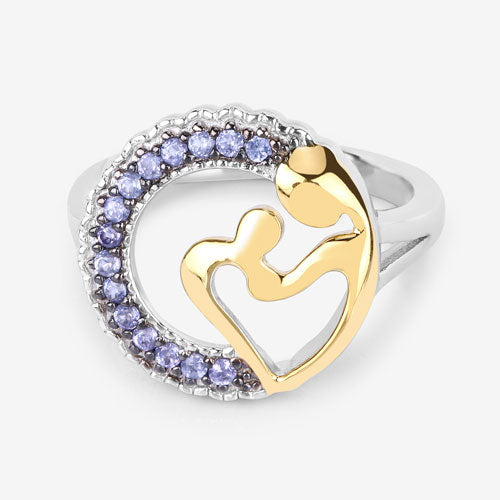 0.28 Carat Genuine Tanzanite .925 Sterling Silver Ring Bids.com