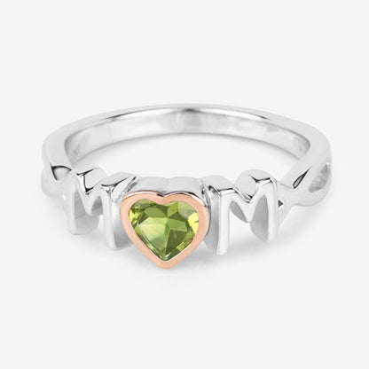 0.44 Carat Genuine Peridot .925 Sterling Silver Ring Bids.com