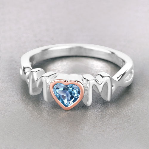 0.52 Carat Genuine Swiss Blue Topaz .925 Sterling Silver Ring Bids.com
