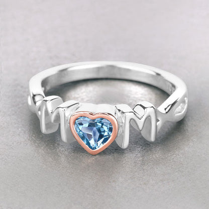 0.52 Carat Genuine Swiss Blue Topaz .925 Sterling Silver Ring Bids.com