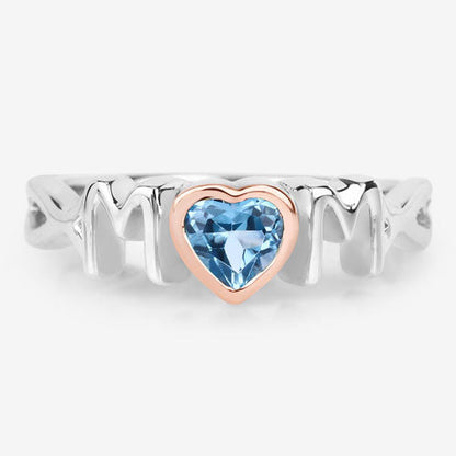 0.52 Carat Genuine Swiss Blue Topaz .925 Sterling Silver Ring Bids.com