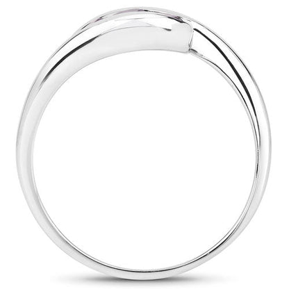 0.54 Carat Genuine Amethyst .925 Sterling Silver Ring Bids.com