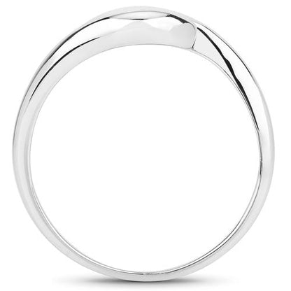 0.74 Carat Genuine Blue Topaz .925 Sterling Silver Ring Bids.com