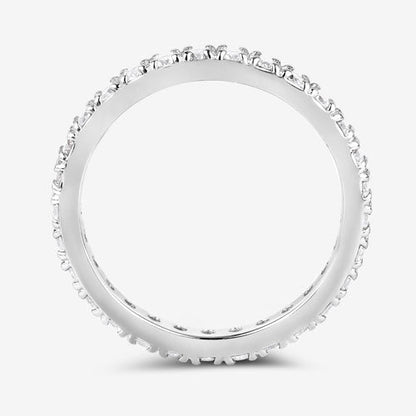 1.00 Carat Lab Grown Diamond 14K White Gold Ring Bids.com