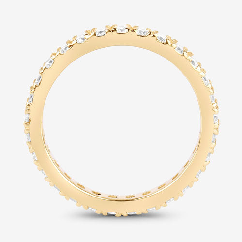 1.00 Carat Lab Grown Diamond 14K Yellow Gold Ring Bids.com