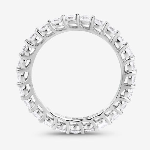 1.50 Carat Lab Grown Diamond 14K White Gold Ring Bids.com