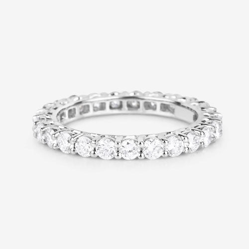 1.50 Carat Lab Grown Diamond 14K White Gold Ring Bids.com