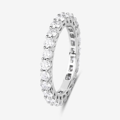 1.50 Carat Lab Grown Diamond 14K White Gold Ring Bids.com