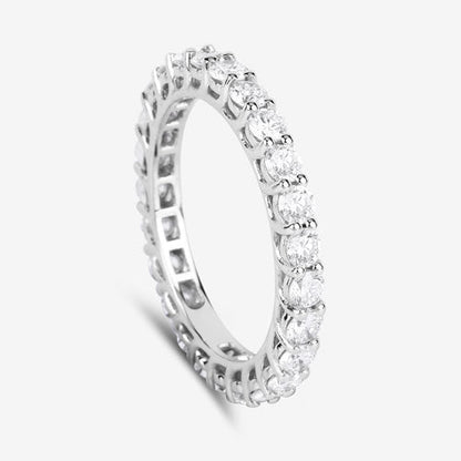 1.50 Carat Lab Grown Diamond 14K White Gold Ring Bids.com