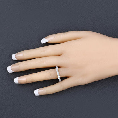 1.50 Carat Lab Grown Diamond 14K White Gold Ring Bids.com