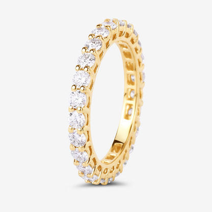 1.50 Carat Lab Grown Diamond 14K Yellow Gold Ring Bids.com