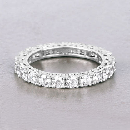2.00 Carat Lab Grown Diamond 14K White Gold Ring Bids.com
