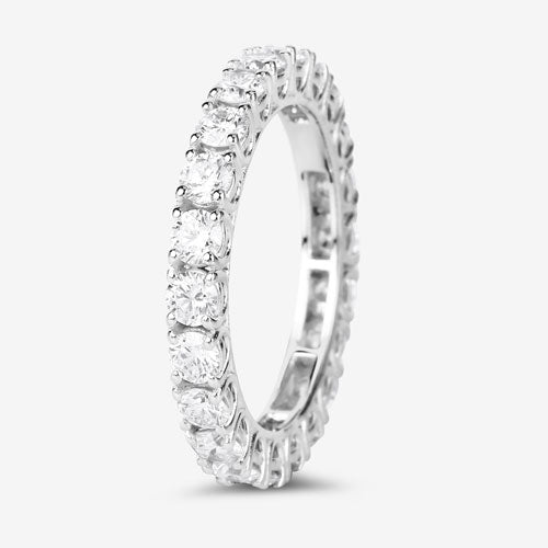 2.00 Carat Lab Grown Diamond 14K White Gold Ring Bids.com