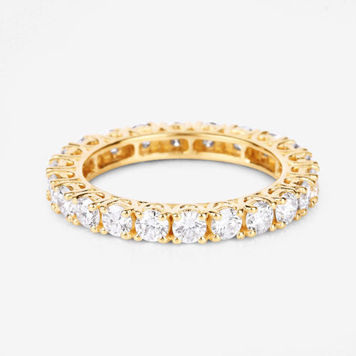 2.00 Carat Lab Grown Diamond 14K Yellow Gold Ring Bids.com