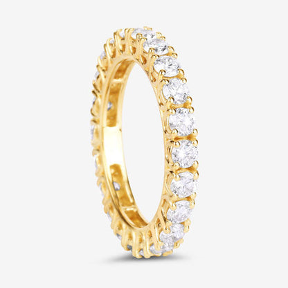 2.00 Carat Lab Grown Diamond 14K Yellow Gold Ring Bids.com