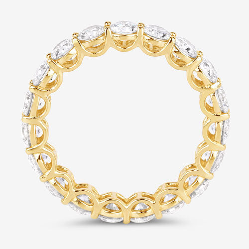 3.00 Carat Lab Grown Diamond 14K Yellow Gold Ring Bids.com