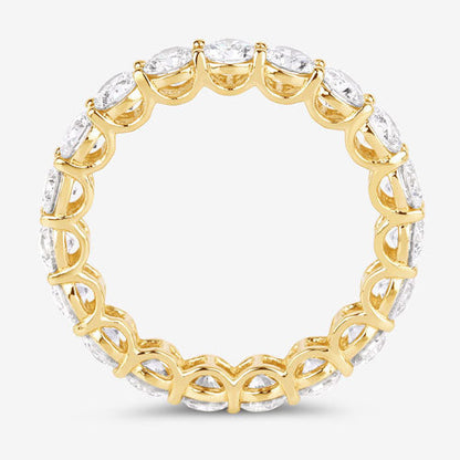 3.00 Carat Lab Grown Diamond 14K Yellow Gold Ring Bids.com