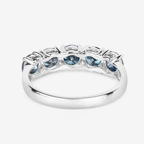 1.22 Carat Genuine Blue Diamond 14K White Gold Ring Bids.com