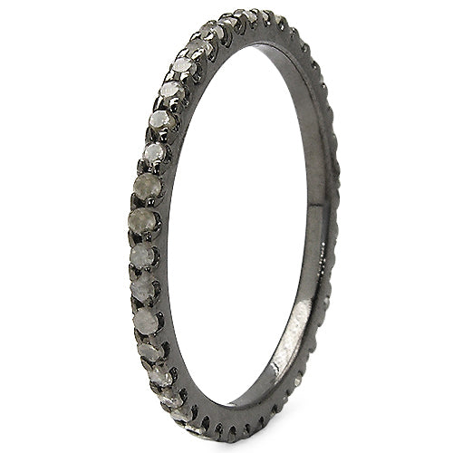 0.60 Carat Genuine TLB Diamond .925 Sterling Silver Ring Bids.com