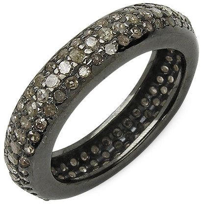 1.13 Carat Genuine TLB Diamond .925 Sterling Silver Ring Bids.com